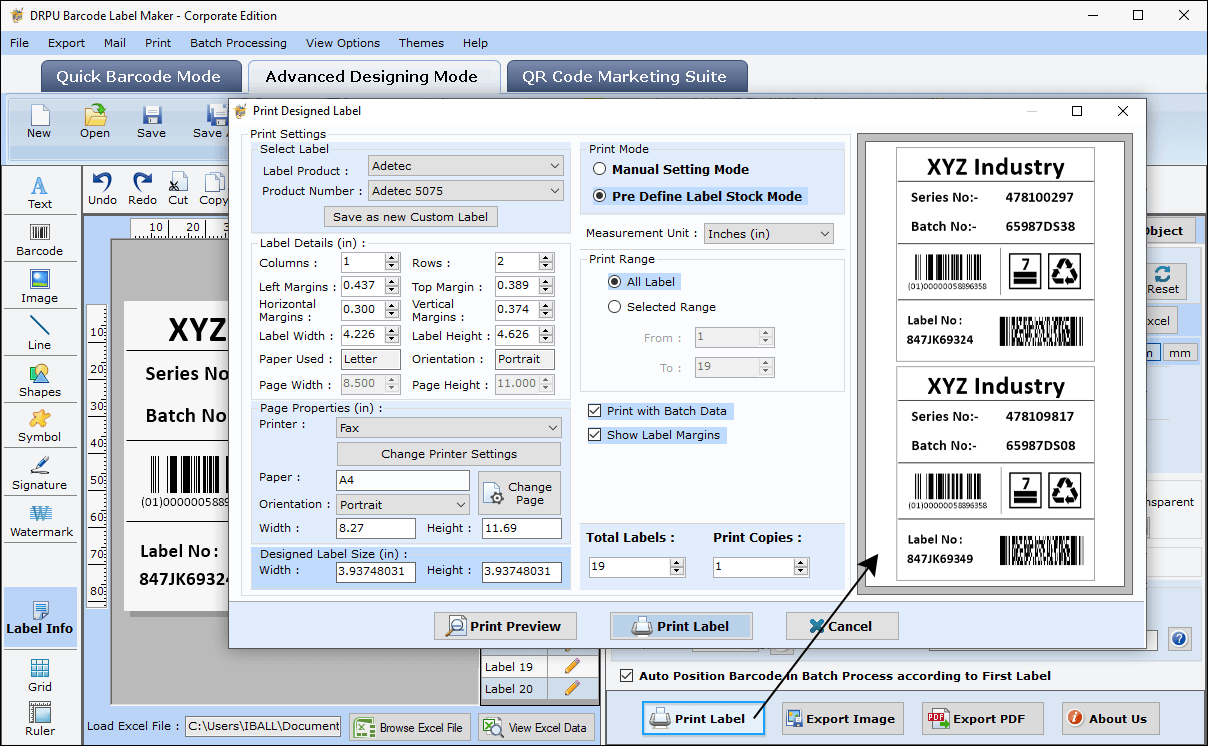 Barcode Maker Software - Corporate Edition